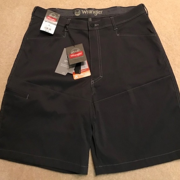 wrangler performance shorts 4 way flex